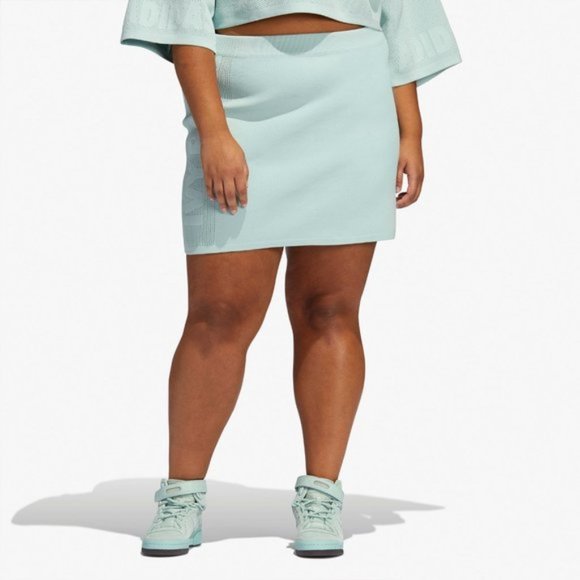 adidas Originals Dresses & Skirts - Adidas Ivy Park Women's Green Tint Knit Skirt Plus Size GV3979
